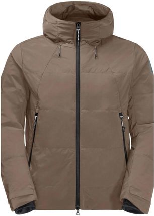 Kurtka zimowa męska Jack Wolfskin Bike Commute Ins Jkt M 1206961-4610 Brązowy