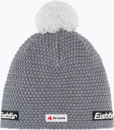 Czapka zimowa Eisbar Jamie Pompon Ska graumele/white | WYSYŁKA W 24H | 30 DNI NA ZWROT Zima 2024