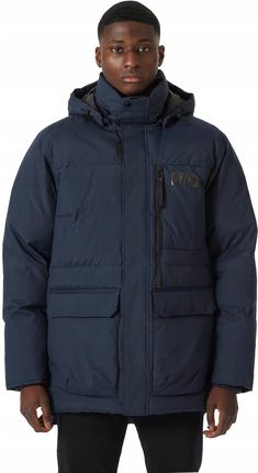 Męska kurtka zimowa parka z kapturem Helly Hansen Tromsoe Jacket L