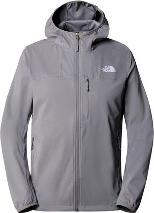 Męski Softshell The North Face M Nimble Hoodie - Smoked Pearl