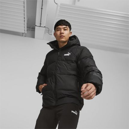 Kurtka z kapturem męska Puma POWER czarna 67538901 - zdjęcie 4