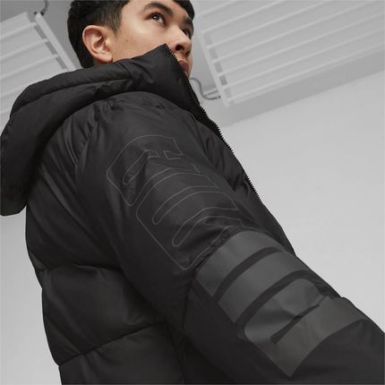 Kurtka z kapturem męska Puma POWER czarna 67538901 - zdjęcie 2