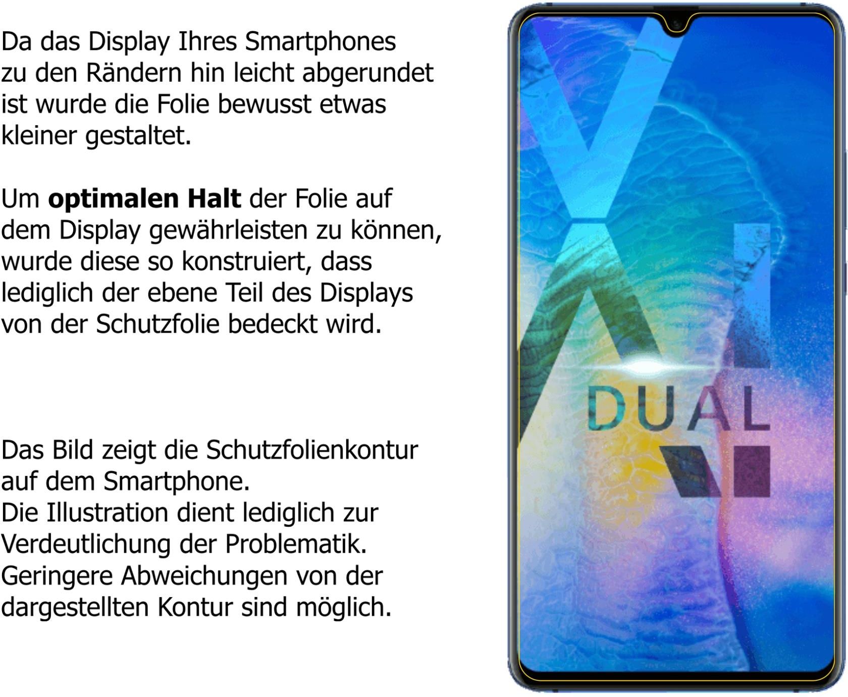Dipos Pellicola Protettiva Privacy Per Huawei Mate 20 X 5G – Anti-Sguardi 4 Lati, Vetro Temperato, Made In Germany