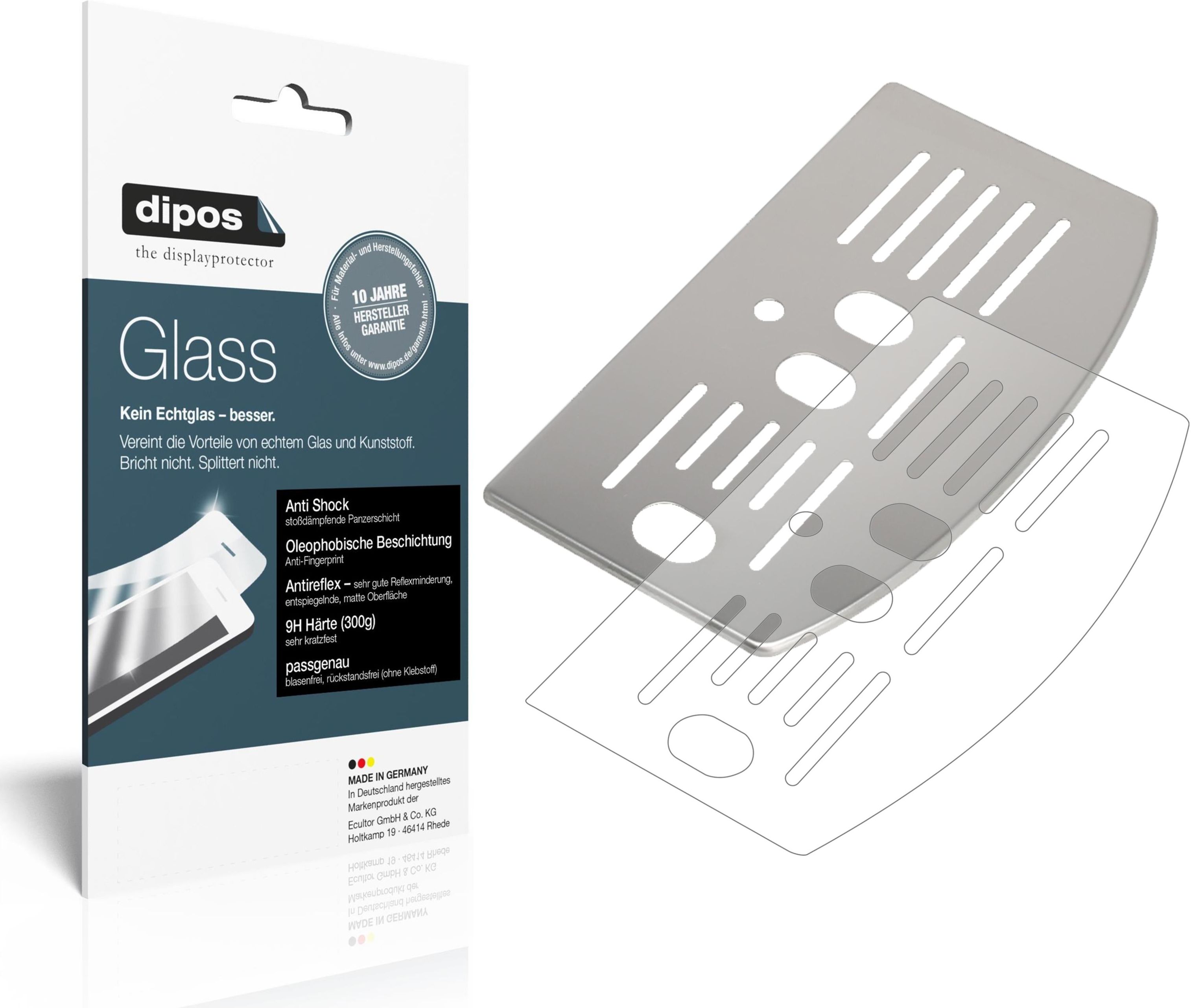 dipos I 2x Pellicola Protettiva compatibile con Doogee Tab 3 Max