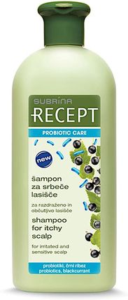 Subrina Professional Subrina Recept Szampon Z Probiotykami Do Wrażliwej I Swędzącej Skóry Głowy 400ml