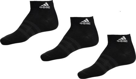 Skarpety adidas Cushioned Sportswear Ankle Socks 3p czarne IC1277