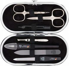 Drei Schwerter Zestaw Do Manicure W Etui Noyczki Pilniki