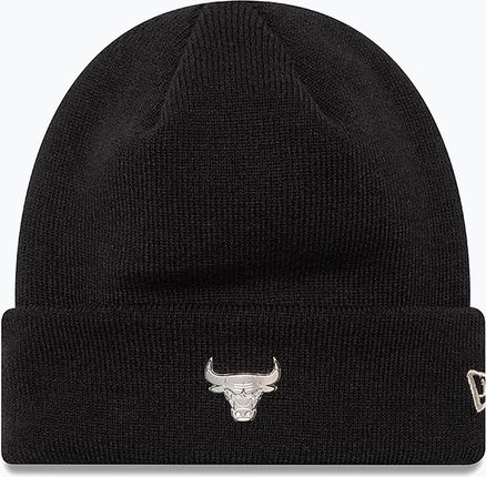 Czapka zimowa New Era Metallic Beanie Bulls black | WYSYŁKA W 24H | 30 DNI NA ZWROT Zima 2024