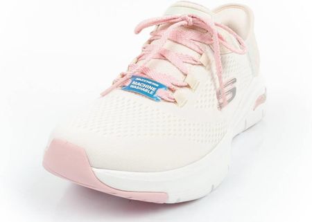 ゅっきー WMNS) Skechers Arch Fit - Fresh Flare 'Black Purple' 149568-BKMT