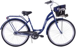 Zdjęcie Rower miejski 28 damski Kozbike (K48) 3 biegi granatowy (2P3) - Radom