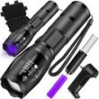 Latarka Taktyczna Wojskowa Mocna Szperacz ZOOM UV CREE LED  TRIZAND