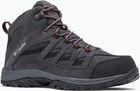 Buty trekkingowe męskie Columbia Crestwood Mid Wp V2 dark grey/ deep rust Zima 2024