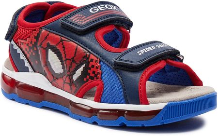 Geox Sandały J Sandal Android Boy J450QB 014CE C0735 D Granatowy