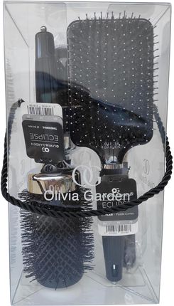 Zestaw upominkowy szczotek do włosów Olivia Garden NanoThermic Eclipse (EC-KIT)