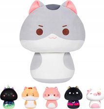 Aamazon Maskotka Pluszak Przytulanka Kotek Kot 36Cm Szary
