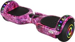 Zdjęcie Oio 6,5" Basic Cosmos Shine 400 W Różowa Fioletowa Hoverboard Bluetooth + Torba - Jeziorany