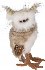 Zdjęcie Christmas Decoration Sowa Dekoracyjna Stojaca 17Cm Brąz Bez Uszu - Kraśnik