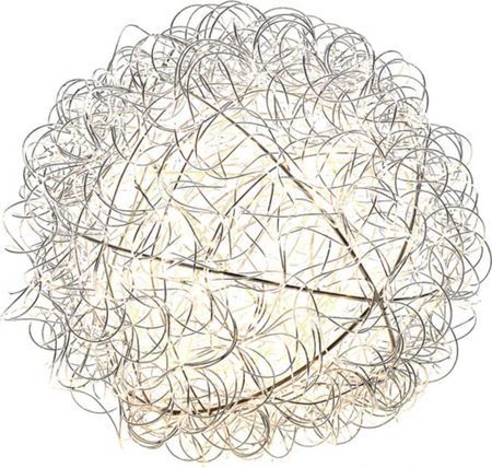 Konstsmide 3515 303 Sylwetka Led Kula Eek F (A G) Ciepła Biel Led Srebrny