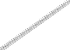 Intergold Srebrny Łańcuszek Nierodowany Linka Próby 925 60 Cm