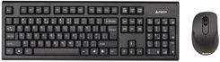 Zestaw klawiatura + mysz A4Tech V-TRACK 7100N RF nano (A4TKLA41220)