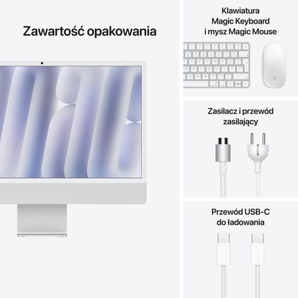 Komputer Apple iMac M4 (MWUC3ZEA) - Opinie i ceny na Ceneo.pl