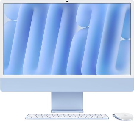 Komputer Apple iMac 24 2021 8GB 256GB Niebieski (MGPK3ZEA Komputer Apple iMac 24 2021 8GB 256GB Niebieski (MGPK3ZEA