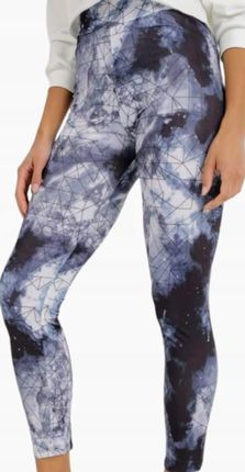 LEGGINSY damskie sportowe spodnie elastyczne z wysokim stanem XL