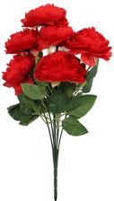 Zdjęcie Goliat Czerwony Bukiet Sztucznych Piwonii 36cm O Realistycznym Wyglądzie - Trzcianka