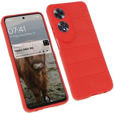 Bizon Pancerne etui Case Tur do Oppo A60 4G czerwone