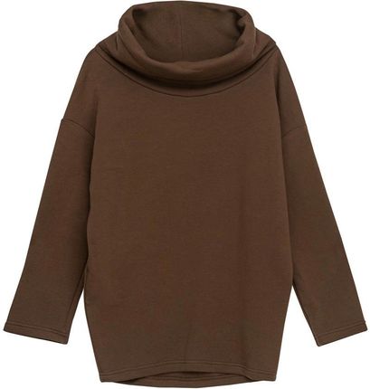 by Insomnia Bluza z golfem RACHEL BRĄZOWY - zdjęcie 2