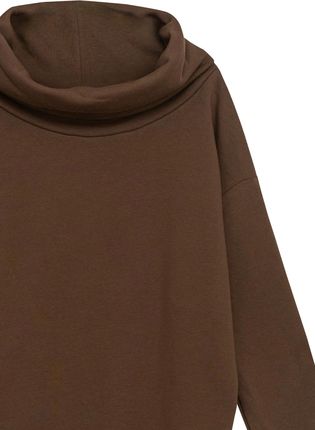 by Insomnia Bluza z golfem RACHEL BRĄZOWY - zdjęcie 3