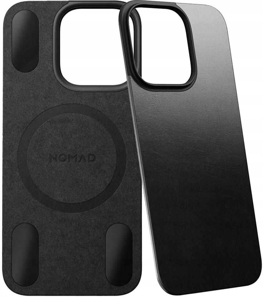 Magnetic Leather Back - iPhone 15 Pro - Rustic Brown