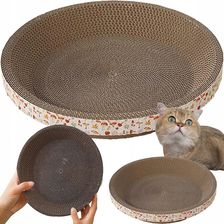 Zdjęcie Drapak Dla Kota Kartonowy Okrągły Miska Legowisko 30cm Do Drapania - Ostroróg