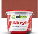 Farba Fasada Perfekt Akryl zewnętrzna 10l kolor 3-3-6 CEGŁA