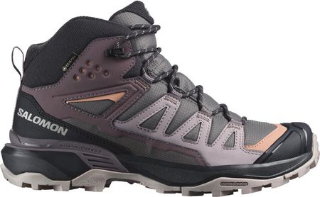 Salomon X Ultra 360 Mid Gore Tex Plum Kitten Phantom Cork Szare