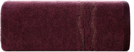 Eurofirany Ręcznik Frotte Karin 08 Bordowy 500G/M2 70x140cm - zdjęcie 3