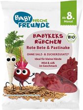 Freche Freunde Ciastka Orkiszowe Z Burakiem I Pasternakiem Od 8 M.Ż. Bez Dodatku Cukru 30g Erdbär