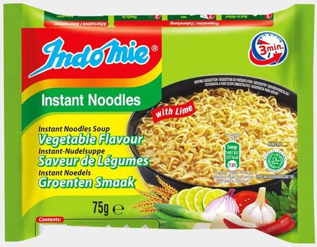 Indomie Zupka Instant Z Makaronem Warzywna 5X75g - zdjęcie 2