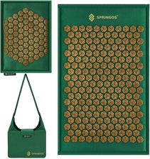 Zdjęcie Mata do akupresury z kolcami i poduszką Springos do masażu - Buk