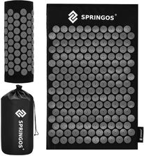 Zdjęcie Mata do akupresury z kolcami i poduszką Springos do masażu - Tuszyn