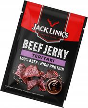 Zdjęcie Jack Links Suszona Wołowina 100% Beef Jerky Białko Fit Przekąska 60g - Stąporków