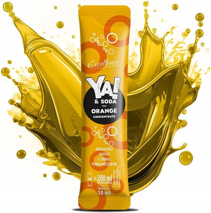 Ya!&Soda Koncentrat Napoju O Smaku Pomarańczowym 10ml Classic