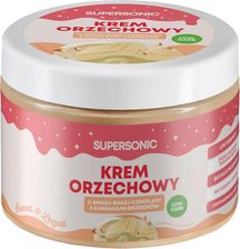 Zdjęcie Supersonic Food Krem Orzechowy Crunchy Smak Biała Czekolada Z Łkami Orzeszków 250g - Chojnów