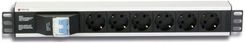 Zdjęcie Techly Listwa zasilająca Rack19" TechlyPro I-CASE STRIP-16SH 6 gniazd Schuko 3m czarna (23233) - Serock