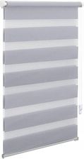 Bez Marki Obdeco Roleta Podwójna Mocowanie Zaciskowe Jasnoszara 85X220Cm