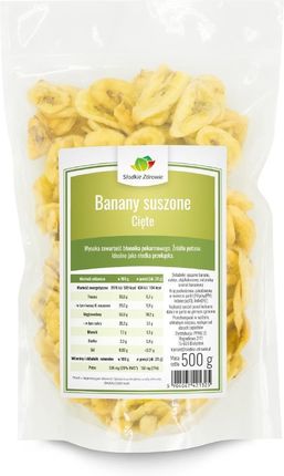 Słodkie Zdrowie Chipsy Bananowe 500g - zdjęcie 5