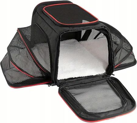 Torba Transportowa Kota Psa Transporter Rozkładany Do 8Kg Duży Wentylacja - zdjęcie 5