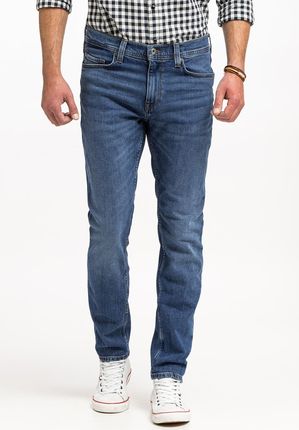 MUSTANG VEGAS SLIM MĘSKIE SPODNIE JEANSOWE JEANSY DŻINSY DENIM BLUE 1015043 5000 702