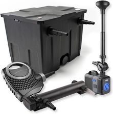 Sunsun Kompletny Zestaw Filtr Do Oczka Wodnego Cbf-350 O Pojemności 12000l Przepływie Ciągłym Pompa C