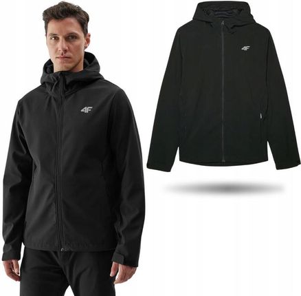 Kurtka Męska 4F Jesienna Przejściowa Sportowa Na Co Dzień Softshell